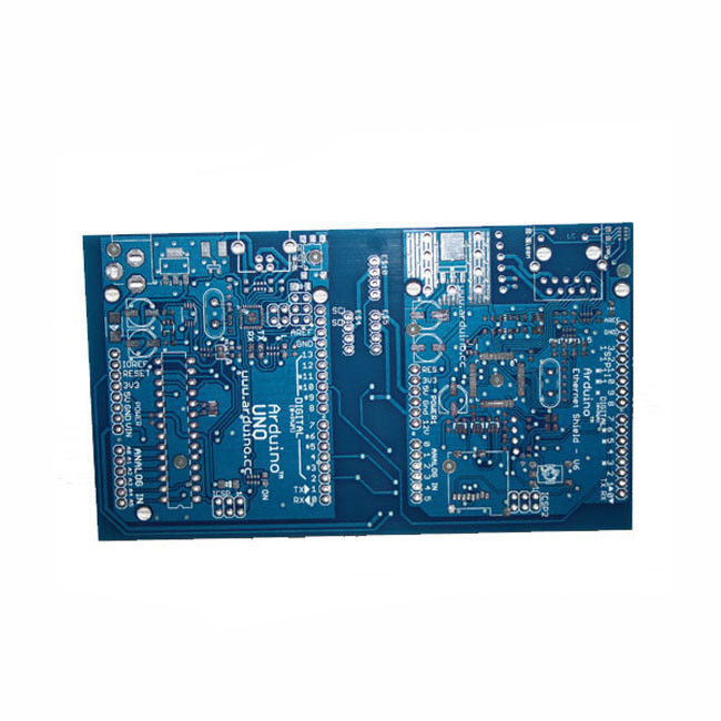 FR4 PCB Surface Mount Prototype Board 94V-0 Blue Soldermask RoHS Certificated