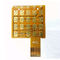 Yellow Soldermask Flexible PCB Prototype FR4 Stiffener Touch FPCB Polyimide Panel