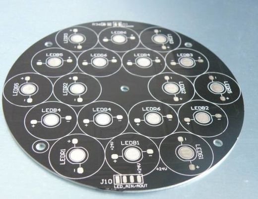 Customized 2 layer aluminum pcb for Dance lighting DC 12V LED module flashing