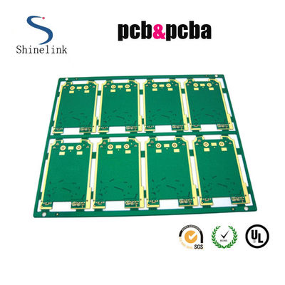 Video RoHS pcb single sided with connecting finger HASL lead fre