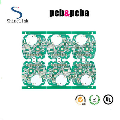 TG130 FR4 double sided pcb  with 2.0 thickness 2 layers pcba
