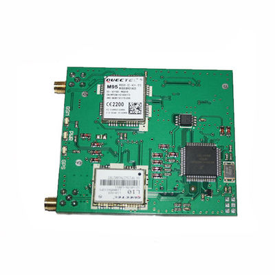 Gerber / PCB file Automotive 4 layers PCBA Board Green Printed circuit board Assembly