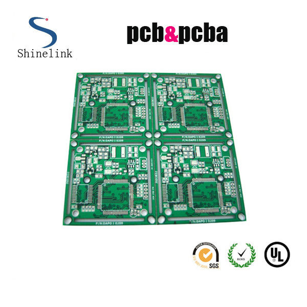 FR4 double sided pcb for home theater with lead free HASL , 2 Sided PCB