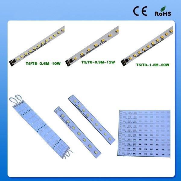 0.8mm Thickness Aluminium Led Light Circuit Board 1 Layer With Bulb Flying Prob Test