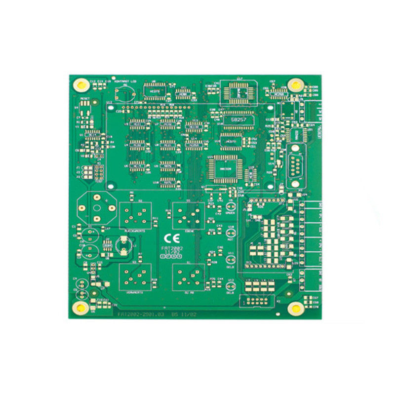 Material FR4 Electronics Prototyping Board Green Solder Mask 1oz Copper Long Lifespan