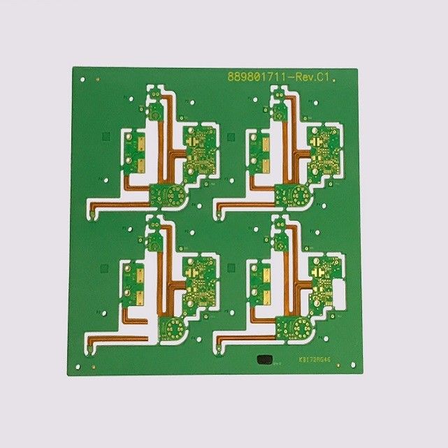 Prepreg PCB Prototype 2 Layers Lead Free Surface HASL Green Solder Resist Color
