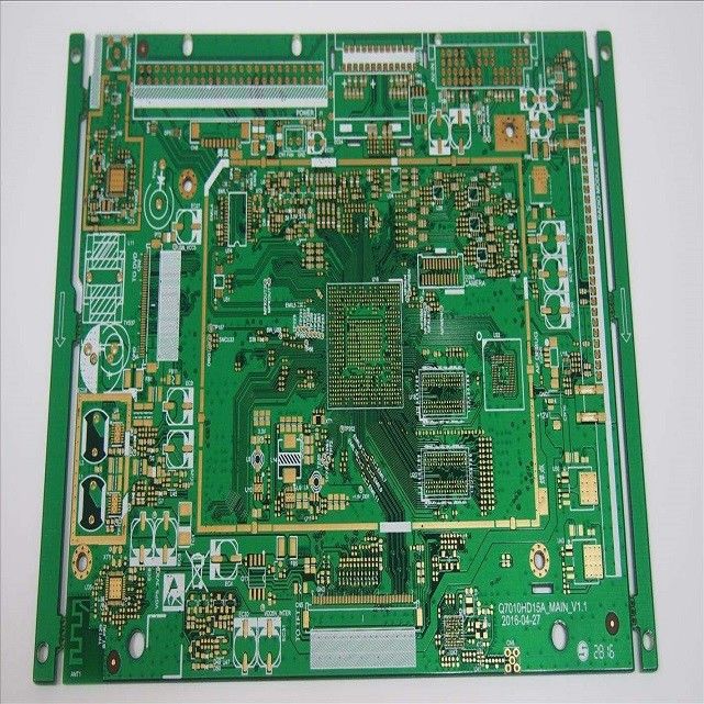 6 Layers Multilayer PCB Board 94v-0 3oz Copper High Tg170 Fr4 Immersion Gold