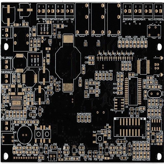 ENIG Multilayer PCB Fabrication , FR4 PCB Multi Circuit Boards 18 Layers High Frequency