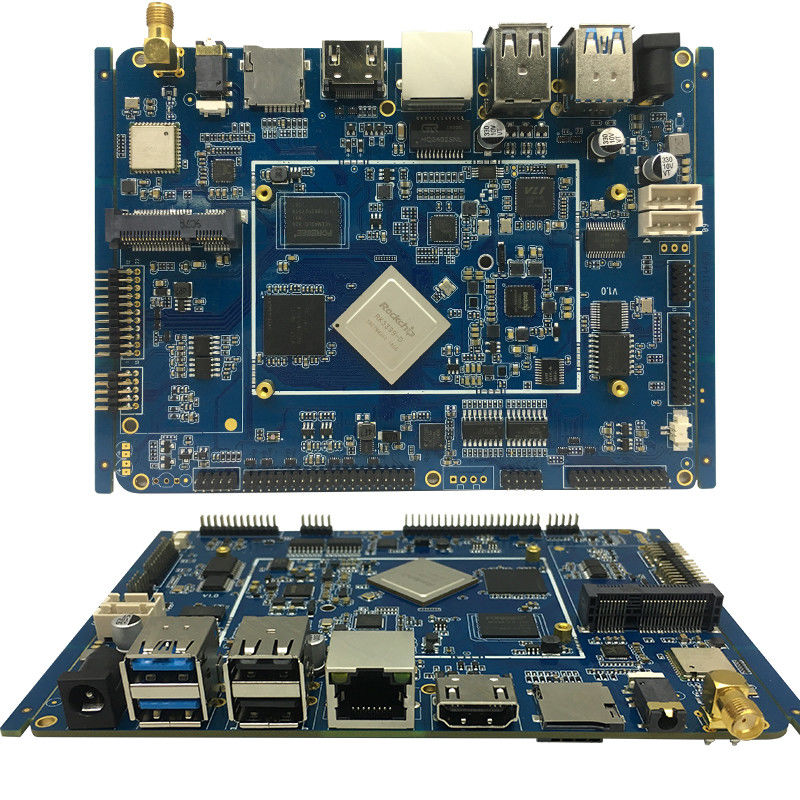 HASL Lead Free Turnkey PCB Assembly FR4 Based Material Manufacturing Service