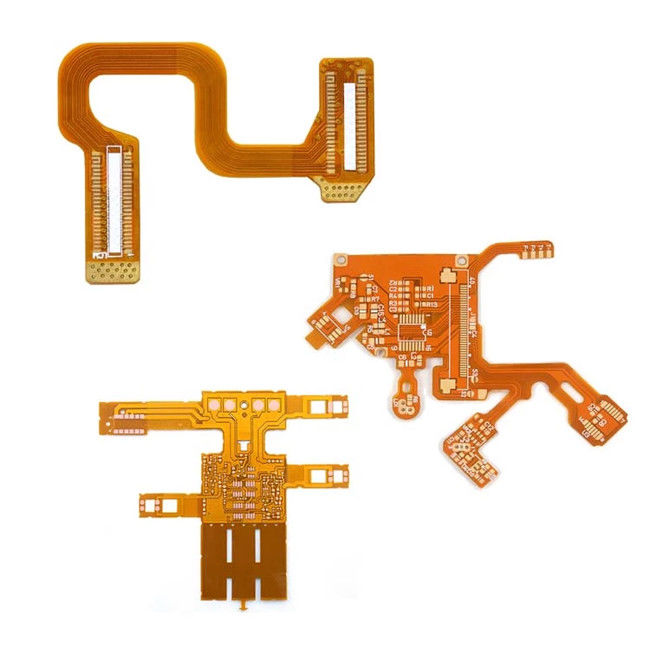 105um Copper 4mm Thickness Immersion Gold Fr4 Flex PCB
