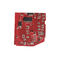 2.0mm Gold finger oem circuit boards pcba pcb assembly with Red soldermask